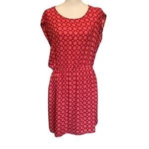 Forever 21 Plus Red Bandana Print 90's Inspired Sheath Dress Size XL